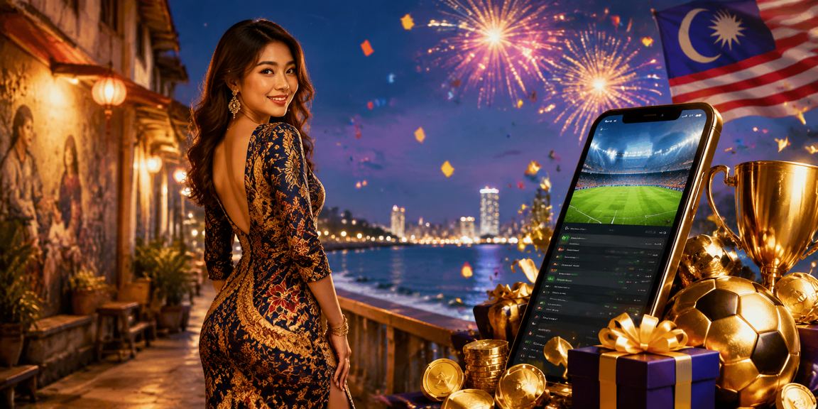 Peminat sukan Penang melayari platform pertaruhan dalam talian ar80 berpakaian batik